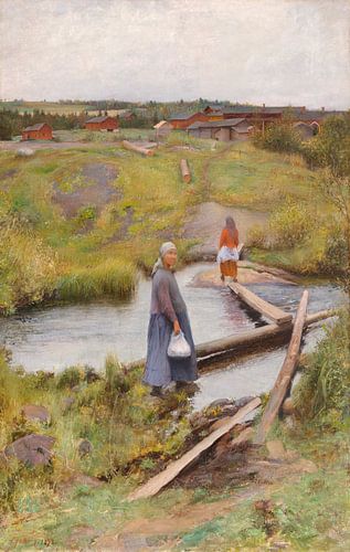 De kortere weg, 1892, Pekka Halonen
