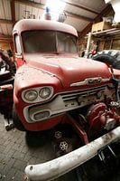 Classic old fire engine