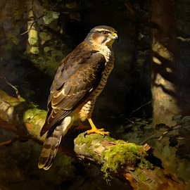Raubvögel – Sperber