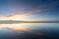 Reflection on the Wad at sunset