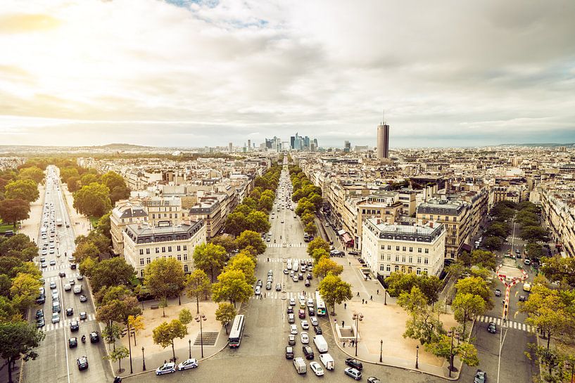 Paris Panorama  von davis davis