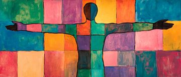 Colourful life - play of colours of the soul by Poster Art Shop