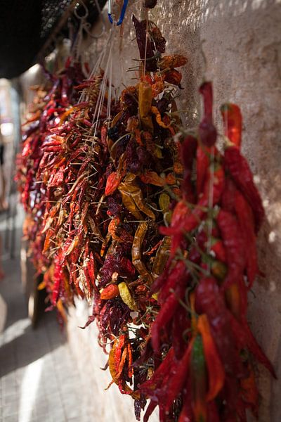 Le Chili sur un marché de Majorque par t.ART