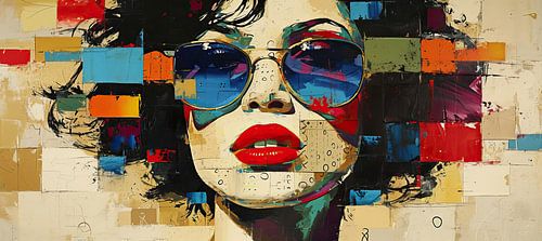 Zonnebril van Kunst Kriebels