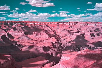 Grand Canyon in infrared