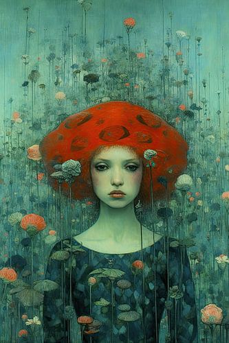 Surrealistisch portret