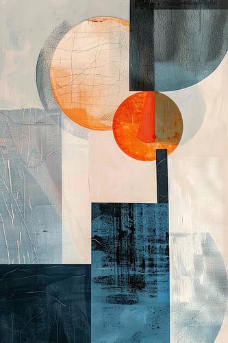 Modern abstract schilderij