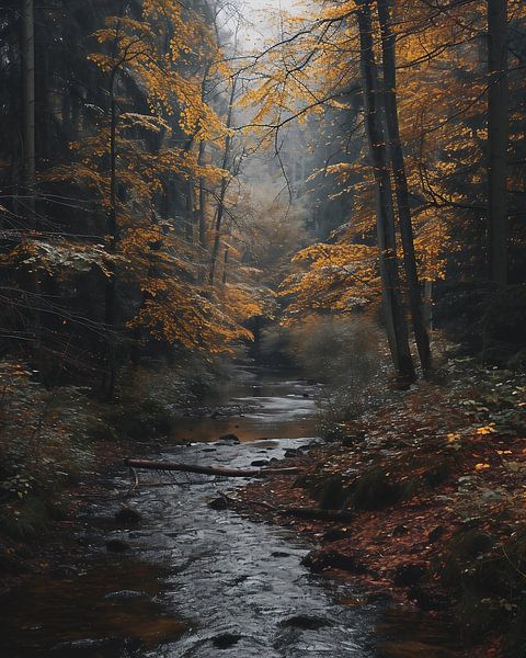 Mystischer Herbst von fernlichtsicht