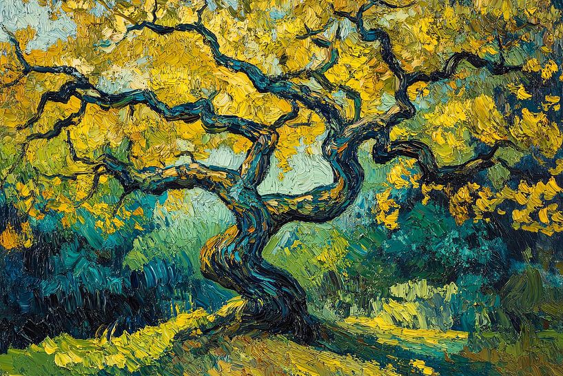 forêt spirituelle par Egon Zitter
