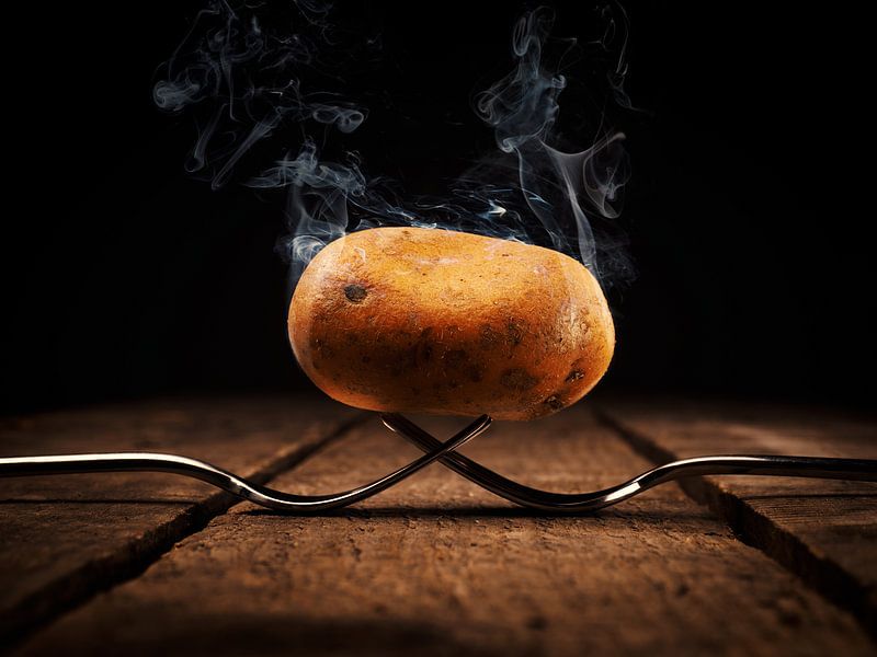 Hete aardappel van Andreas Berheide Photography