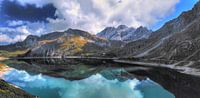 Lünersee Österreich - Brandnertal Vorarlberg von Karin vd Waal Miniaturansicht