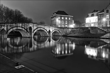 Le pont de pierre de Roermond sur Marcel Ohlenforst