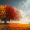 Season's Whispering Tree by Beeld Creaties Ed Steenhoek | Photography and Artificial Images