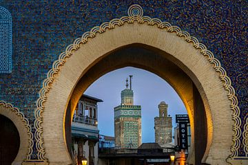 Blauwe poort in Fez