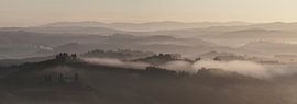 Morning mist in Tuscany