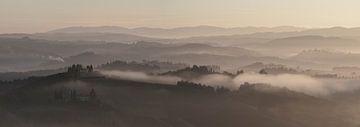 Morgennebel in der Toskana