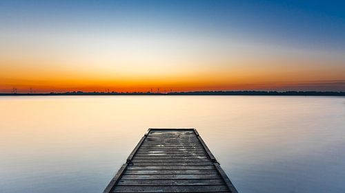 Zonsopkomst aan het Veerse Meer