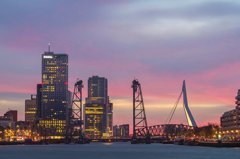 Lichtjes in Rotterdam  van Jan Koppelaar