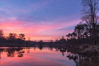 Sunrise in Surae Thirst, Oosterhout, Breda, barony, North Brabant, Netherlands, Holland. by Ad Huijben thumbnail