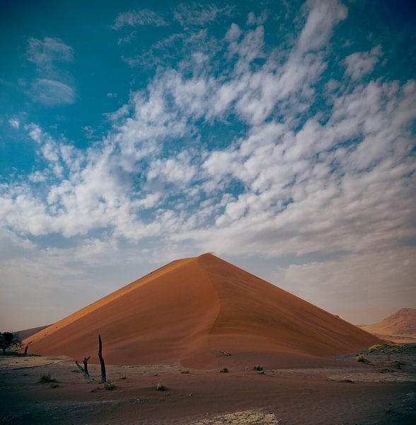 Duin in Sossusvlei in Namibië, Afrika van Patrick Groß