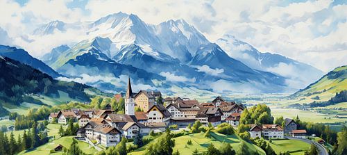 Painting Liechtenstein