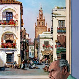 Manuel Fernandez Garcia à Carmona Painting sur Paul Meijering
