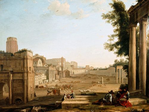 Claude Lorrain. Campo Vaccino, Rome
