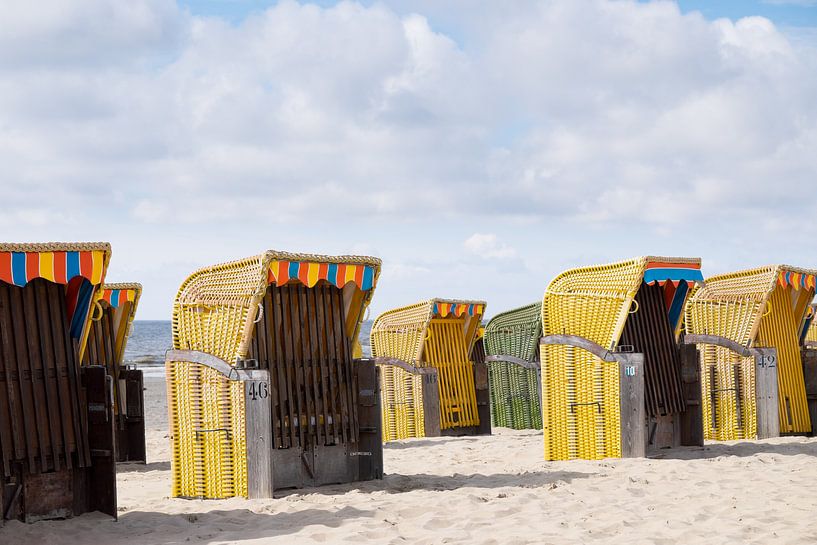 Beach Chairs - Egmond aan Zee (The Netherlands) by Gerda Hoogerwerf
