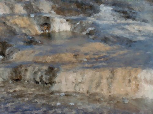 Paysage abstrait Islande