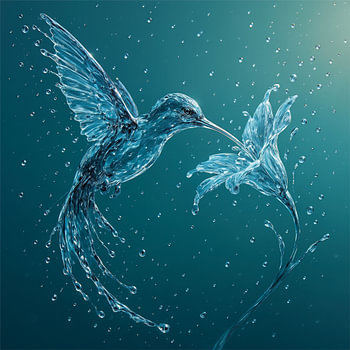 Essentie van leven - De waterkolibrie
