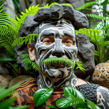 Pop Art "Albert in LOVE"