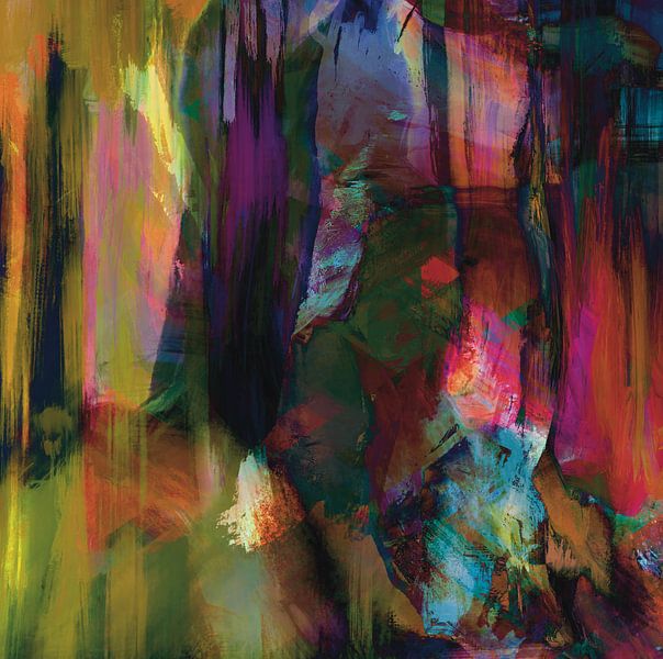 Champ abstrait Ii par Tatiana  De La Fuente