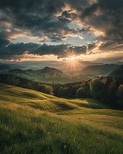 Goldene Stunde in Frankreich