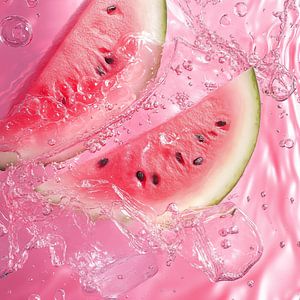 Wassermelonenstücke