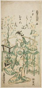 Torii Kiyomasu II - The Actor Onoe Kikugoro I