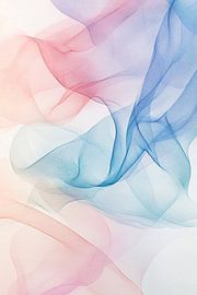 Kleurrijke abstracte pastelvormen van Imperial Art House