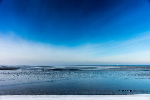 Bevroren Waddenzee