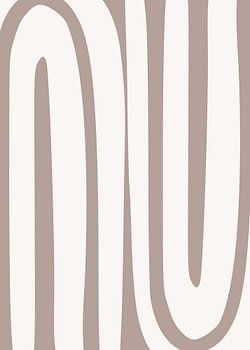 Arc-en-ciel Beige Ivoire Crème Abstrait