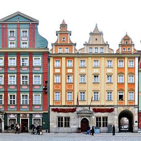 Wroclaw | Rynek Zuidzijde van Panorama Streetline
