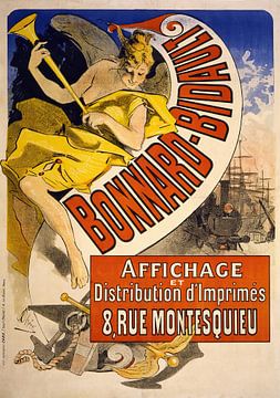Jules Chéret - Bonnard-Bidault, affichage et distribution d’imprimés (1836-1932) von Peter Balan