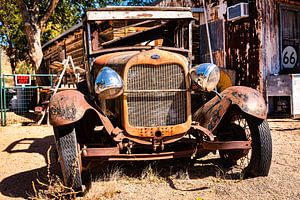 Oldtimer Ford Modell T an der Route 66 in USA von Dieter Walther