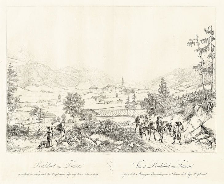 Radstadt am Tauern, 1818 von Atelier Liesjes