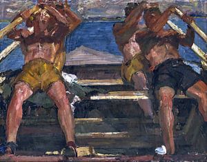 Hermann Groeber, Die Ruderer