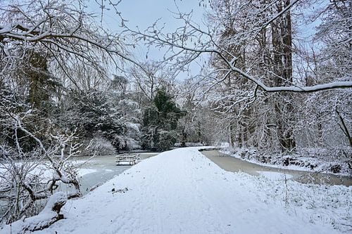 Bevroren Rust: Het Vlot in de Sneeuw