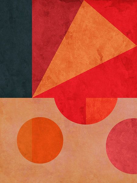 Geometrisch 1 van Georgia Chagas