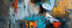 Frau mit Farben