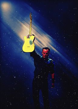 Superstars Bruce Springsteen at Wembley Stadium von Gunawan RB