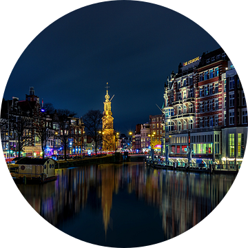 Munttoren Amsterdam van Michael van der Burg
