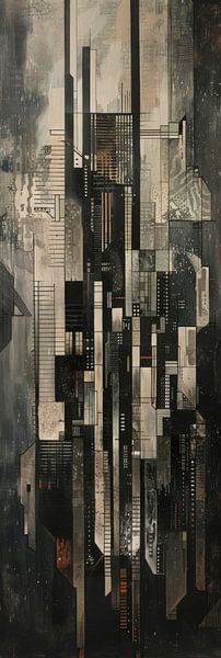 Abstract city by Poster Art Shop