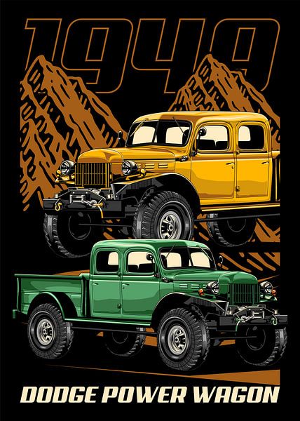 Dodge Motorwagen van Adam Khabibi